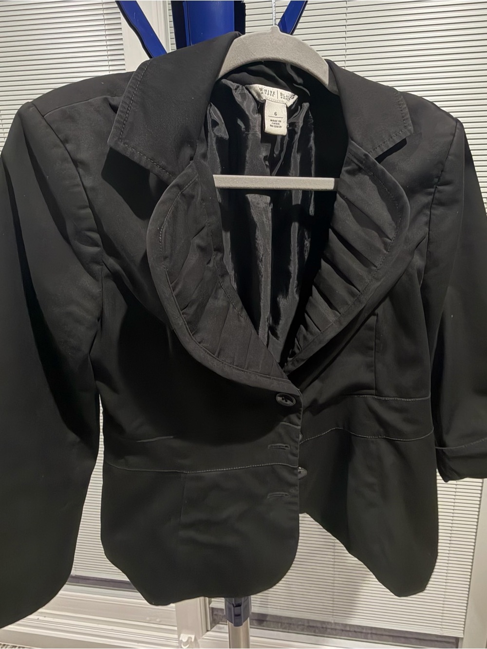 White House Black Market Black Women's Tailored Blazer